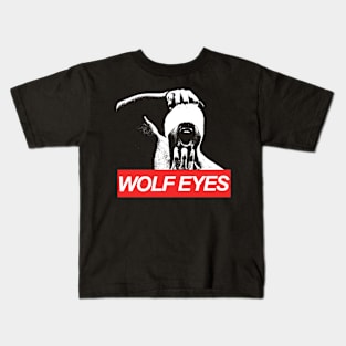 Wolf Eyes indie rock Kids T-Shirt